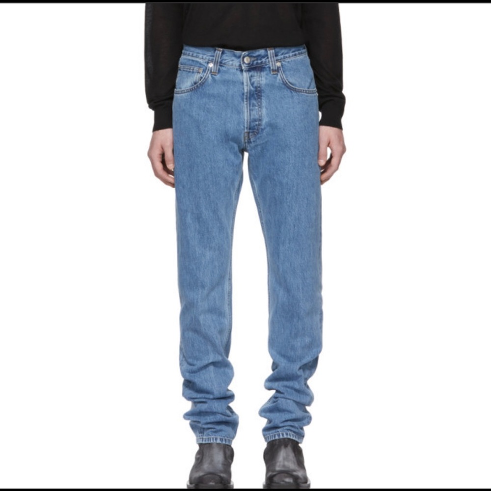 HELMUT LANG MASC HI RISE STRAIGHT JEAN